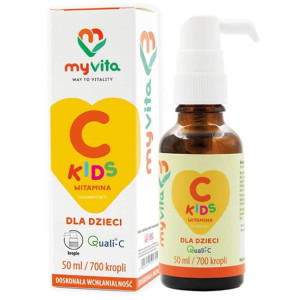 MYVITA Witamina C Dla Dzieci W Kroplach 50 ml