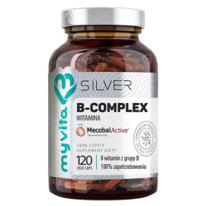 MYVITA Witamina B Complex 100% Silver 120 kaps.