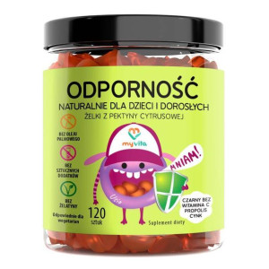 MYVITA Żelki Naturalne Odporność 120 szt.