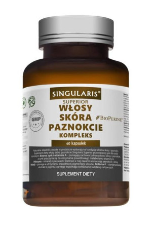 SINGULARIS Włosy Skóra Paznokcie Kompleks Superior 60 kaps.