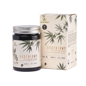 HEMPKING Budyniowy Peeling Konopny z CBD Do Ciała