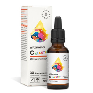 AURA HERBALS Witamina C Dla Dzieci 100 mg W Kroplach 30 ml