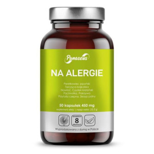PANASEUS Na Alergie 50 kaps.