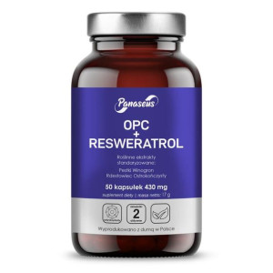 PANASEUS OPC + Resweratrol 50 kaps.