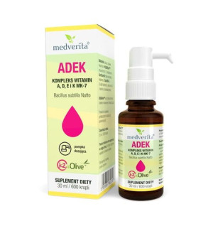 MEDVERITA ADEK BetaKaroten Kompleks W Kroplach 30 ml