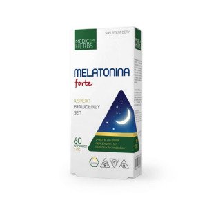 MEDICA HERBS Melatonina Forte 60 kaps.