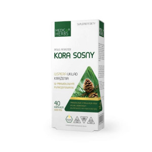 MEDICA HERBS Kora Sosny 40 kaps.