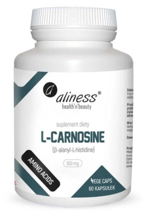 ALINESS L-Carnosine 500 mg 60 kaps.
