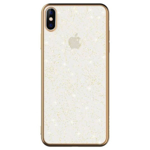 Etui IPHONE 11 PRO Brokat SULADA Glitter złoty