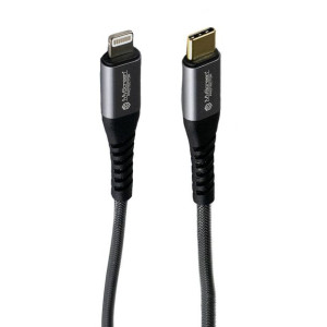 Kabel 60W 2,4A 1,2m USB Typ C na Apple Lightning MyScreen Protector Kevlar