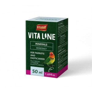 Vitaline Minerały dla ptaków egzotycznych 50ml