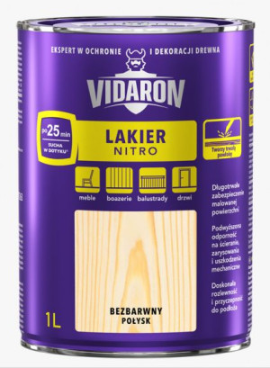 Vidaron Lakier Nitro Bezbarwny 1l
