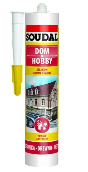 Silikon Uniwersalny Beżowy 300ml Soudal