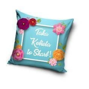 Poszewka 40x40  Kobieca