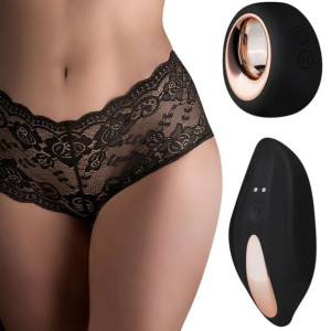 Vibrating BoyShort black - gotowe