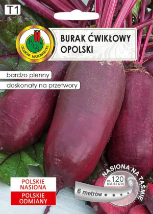 Burak Ćwikłowy Opolski 6m 120 Nasion Taśma Nasienna Z Hydrożelem Pnos