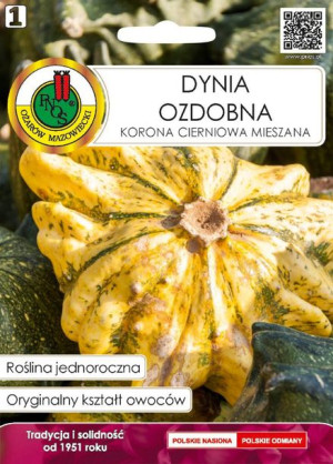 Dynia Ozdobna Korona Cierniowa Mieszana 1g Pnos
