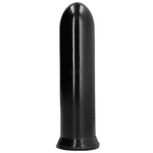 All Black 19.5 cm Dildo klasyczne, Czarne