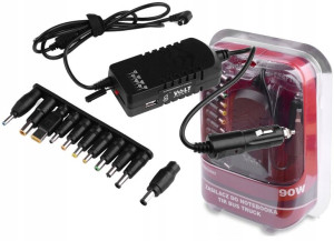 Ładowarka Samochodowa Zasilacz 12v 24v 90w Usb Tir