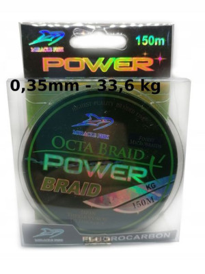 Plecionka OCTA BRAID POWER X4 0,35mm 33,6kg 150M Z