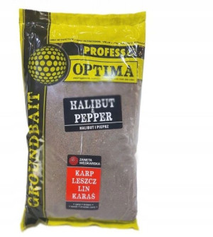 Zanęta Profess Optima 1kg - Halibut & Pieprz