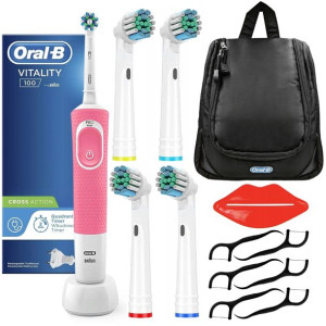 Szczoteczka Elektryczna Oral-b Vitality + Dodatki