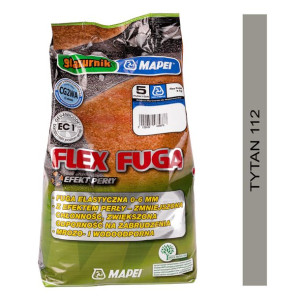 Fuga MAPEI FLEX FUGA GLAZURNIK 5kg (112) tytan