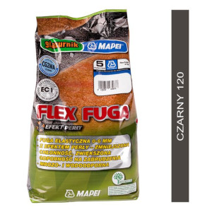 Fuga MAPEI FLEX FUGA GLAZURNIK 5kg (120) czarny
