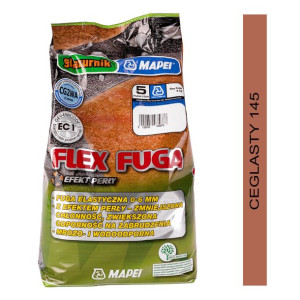 Fuga MAPEI FLEX FUGA GLAZURNIK 5kg (145) ceglasty