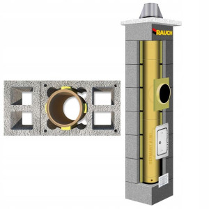 System kominowy RAUCH 12 m komin fi 160 systemowy
