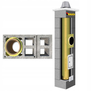 System kominowy RAUCH 12 m komin fi 200 systemowy