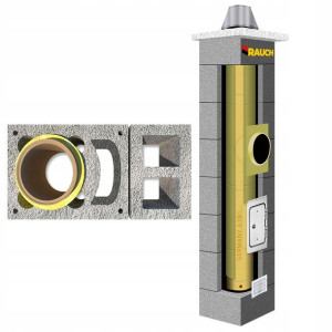 System kominowy RAUCH 7 m komin fi 200 systemowy