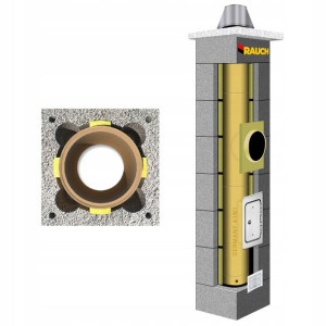 System kominowy RAUCH 8 m komin fi 180 systemowy