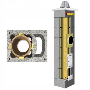 System kominowy RAUCH 8 m komin fi 200 systemowy