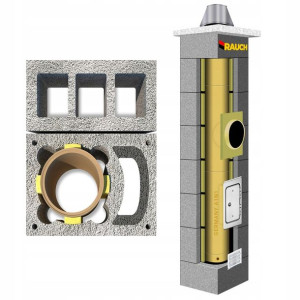 System kominowy RAUCH 9 m komin fi 160 systemowy