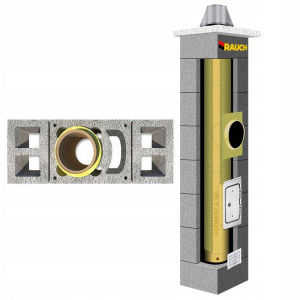 System kominowy RAUCH 9 m komin fi 180 systemowy