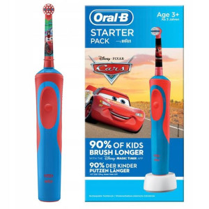 Szczoteczka Braun Elektryczna Oral-b Auta Dzieci