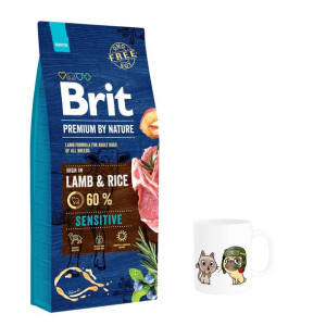 Pakiet Brit Premium By Nature Sensitive Lamb & Rice Jagnięcina & Ryż Karma