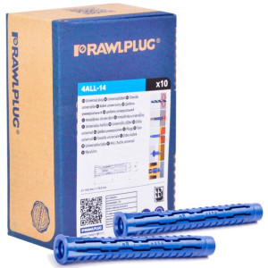 Rawlplug Kołek Rozporowy Uniwersalny 14x70mm 10szt/opak 4all-14