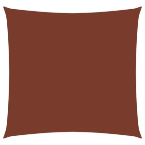 Żagiel ogrodowy, tkanina Oxford, kwadratowy, 7x7 m, terakota