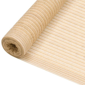 Siatka cieniująca, beżowa, 3,6 x 50 m, HDPE, 150 g/m²