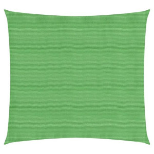 Żagiel przeciwsłoneczny, 160 g/m², jasnozielony, 3,6x3,6m, HDPE