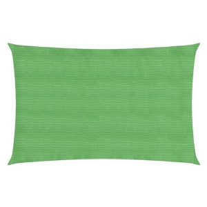 Żagiel przeciwsłoneczny, 160 g/m², jasnozielony, 2x4,5 m, HDPE