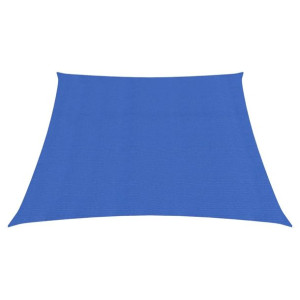 Żagiel przeciwsłoneczny, 160 g/m², niebieski, 3/4x2 m, HDPE