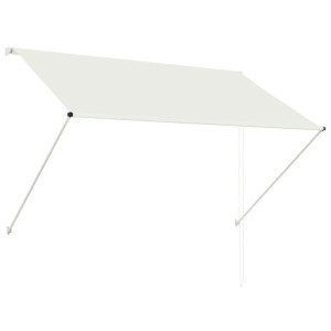 Markiza zwijana, 200x150 cm, kremowa
