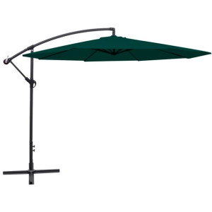 Parasol na wysięgniku 3,5 m, zielony