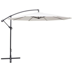 Parasol na wysięgniku 3,5 m, biały