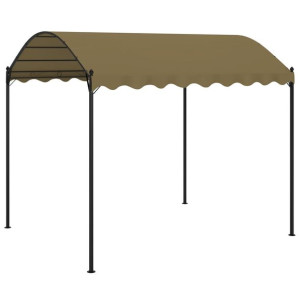 Altana, 4x3x2,6 m, kolor taupe, 180 g/m²