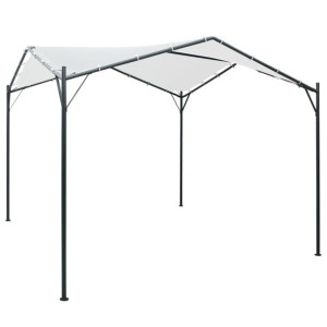Pawilon ogrodowy, 3x3x2,6 m, biały, 180 g/m²