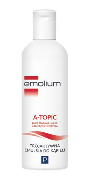 Emolium A-topic Trójaktywna Emulsja Do Kąpieli 200 Ml
